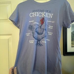 Lost Creek Outfitters Anatomy of a Chicken Shirt